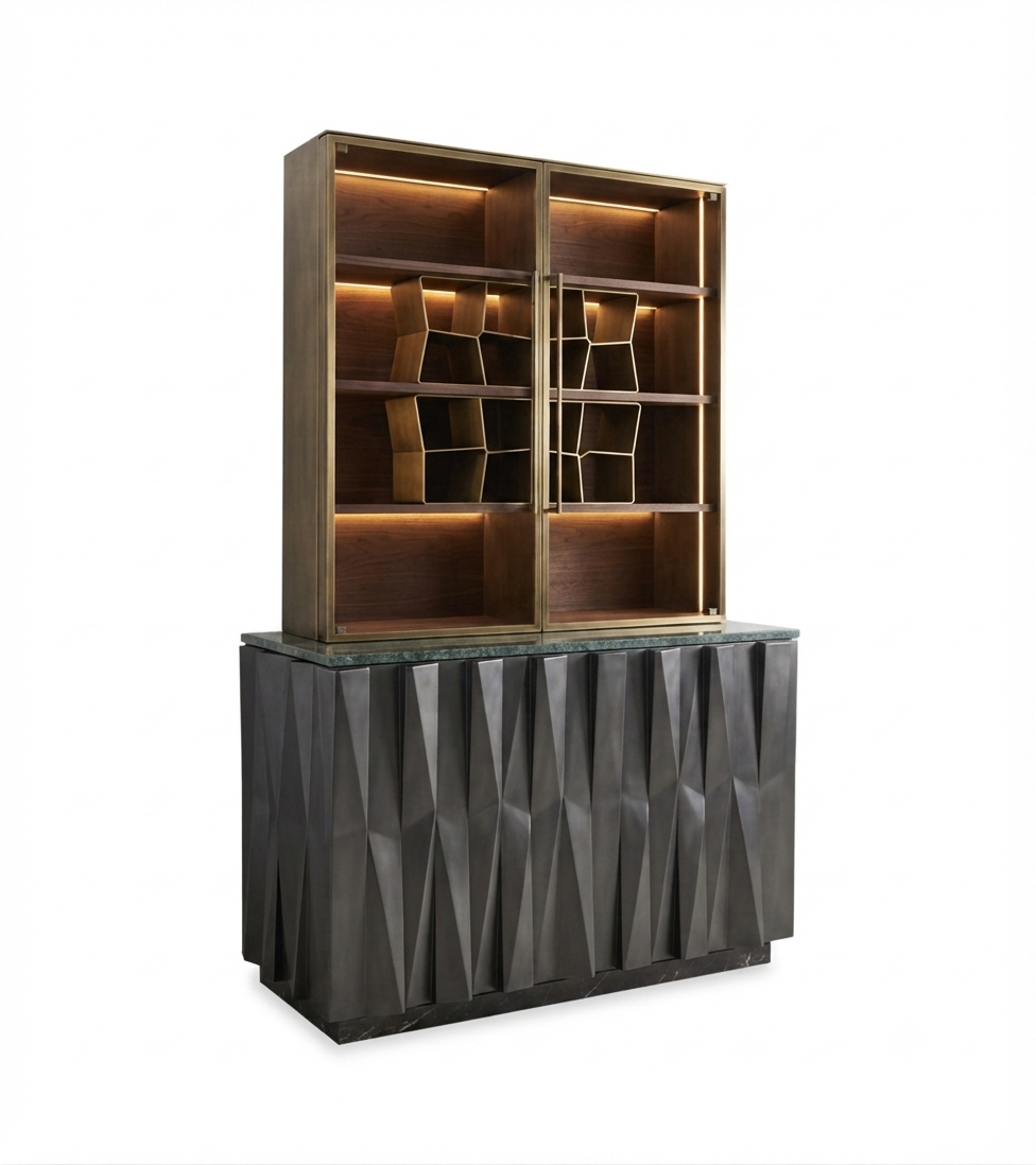 Elysian Luxe bookcase