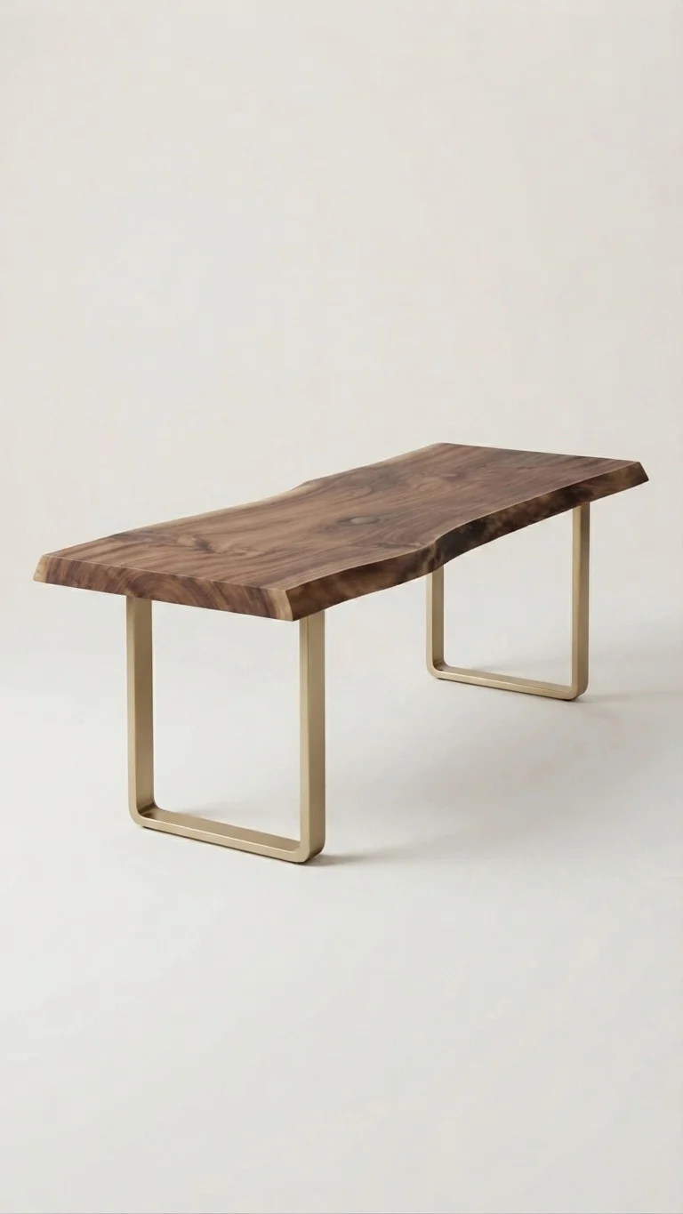 Home Live-Edge Study Table